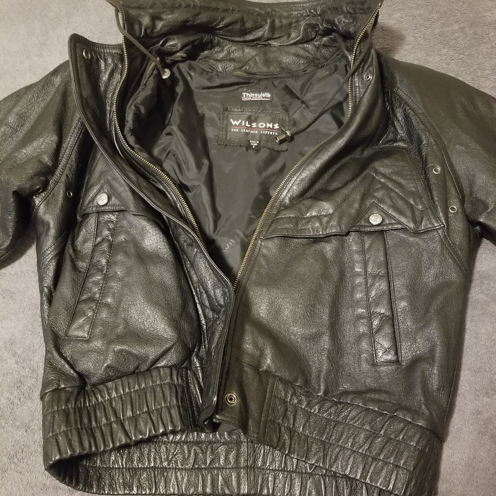 Vintage Wilson's (S) Womens Leather Jacket